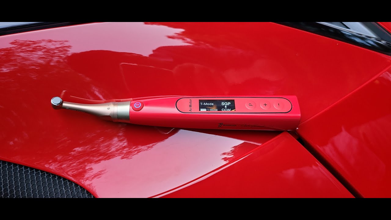 MTA condensation with an Ai motor in T-mode, agitated by ultrasonics