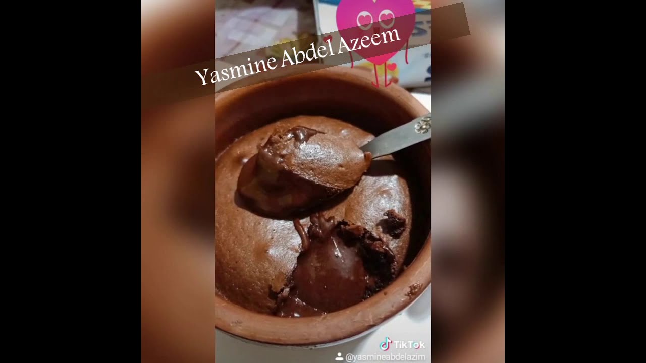 مولتن كيك بالنسكويك سهله و سريعه  😻 - Molten Lava #Cake