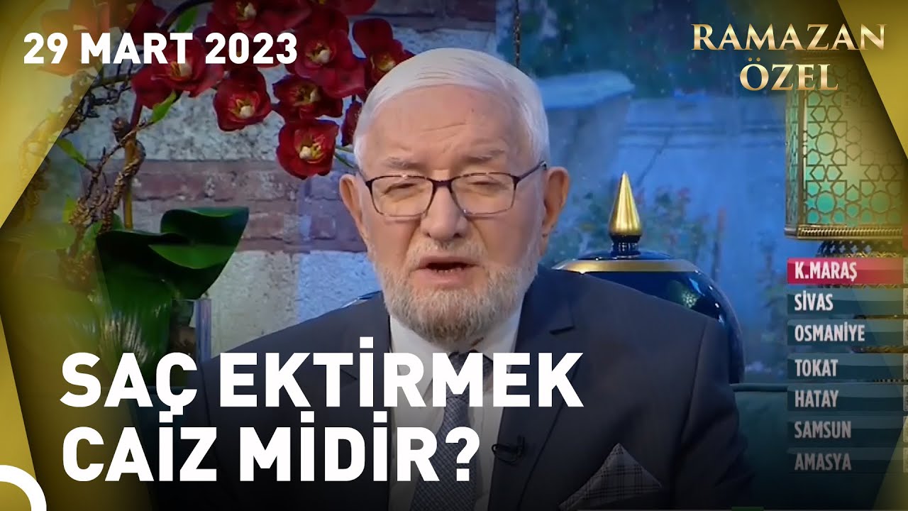 Saç Ektirmenin Dinen Bir Sakıncası Var Mıdır? | Necmettin Nursaçan'la İftar Saati
