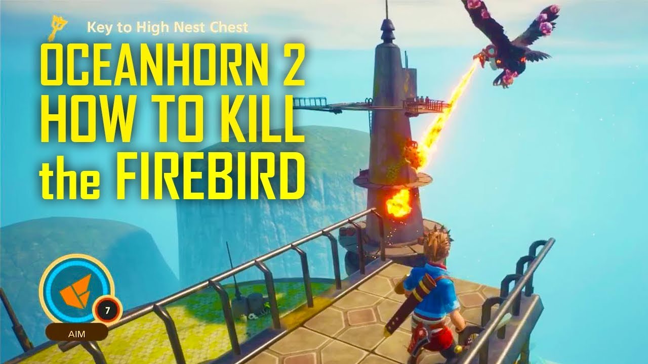 Oceanhorn 2 How to Kill the FireBird Boss Battle Guide