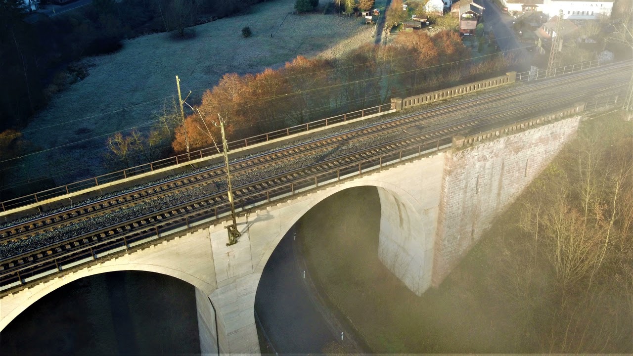 JOSSA   Drohne, Eisenbahnbrücke 20  Dez  2021