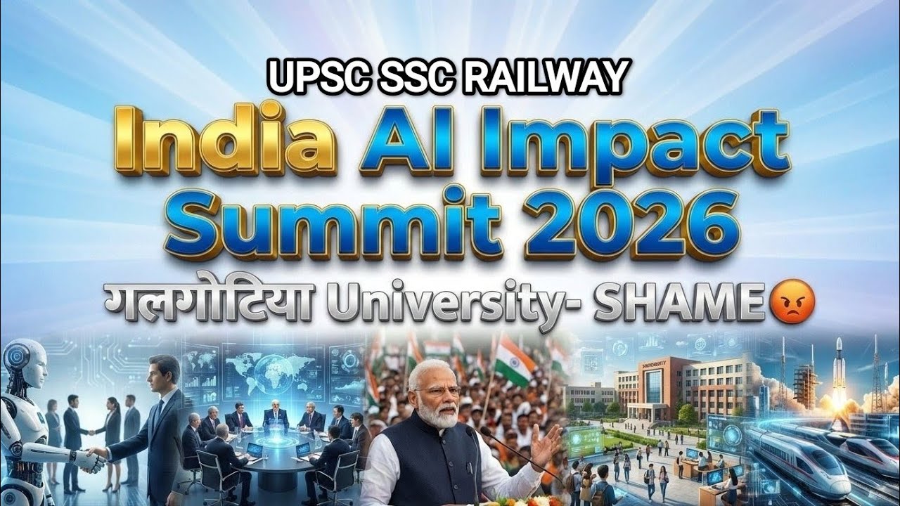 India की AI Revolution! 🇮🇳 What Happened at the India AI Impact Summit 2026? Shame on galgotiya Uni.
