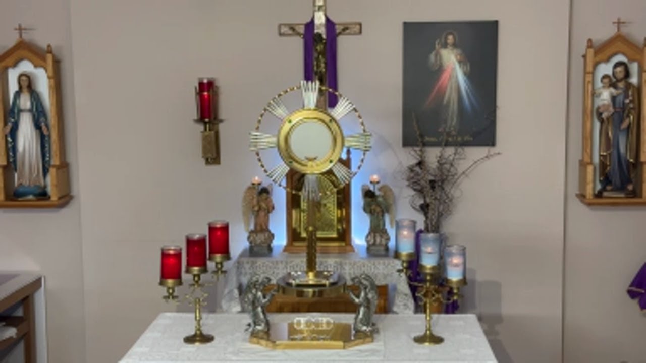LIVE Eucharistic Adoration - Sisters of Divine Mercy