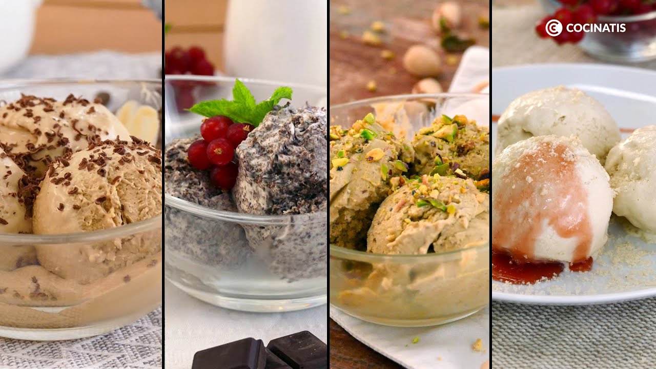 10 helados caseros con pocos ingredientes: Cremosos y fáciles // Cocinatis