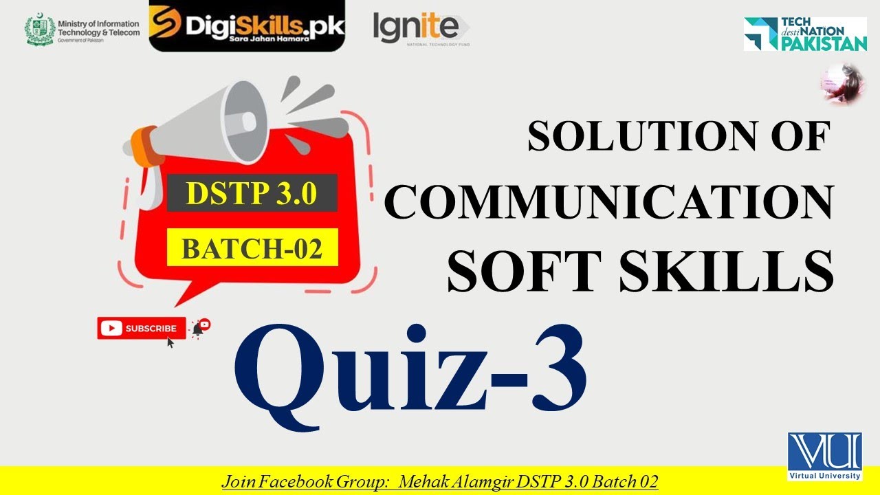 communication and soft skills quiz 3 2026
