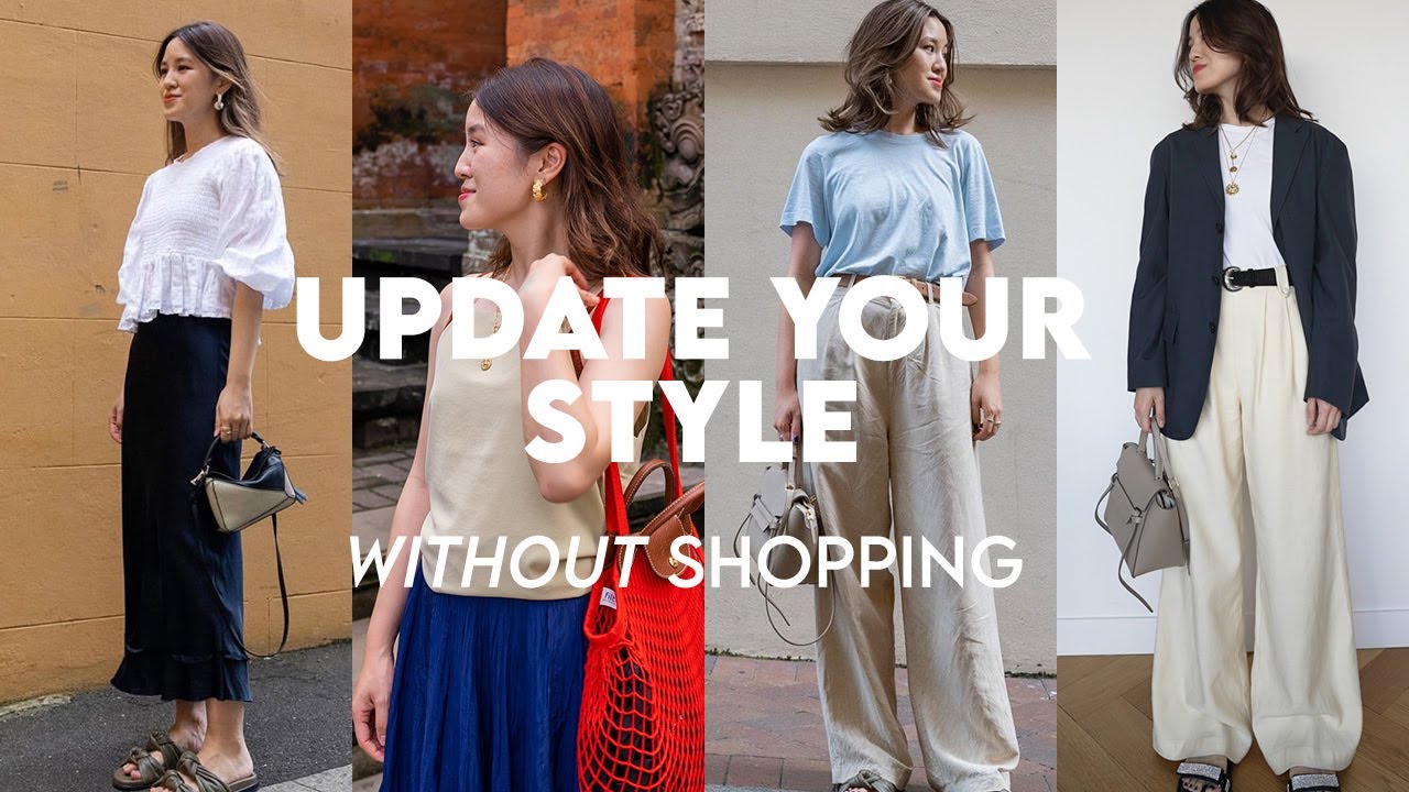 UPDATE YOUR STYLE Without Buying Anything New #3 | Restyling Old Outfits