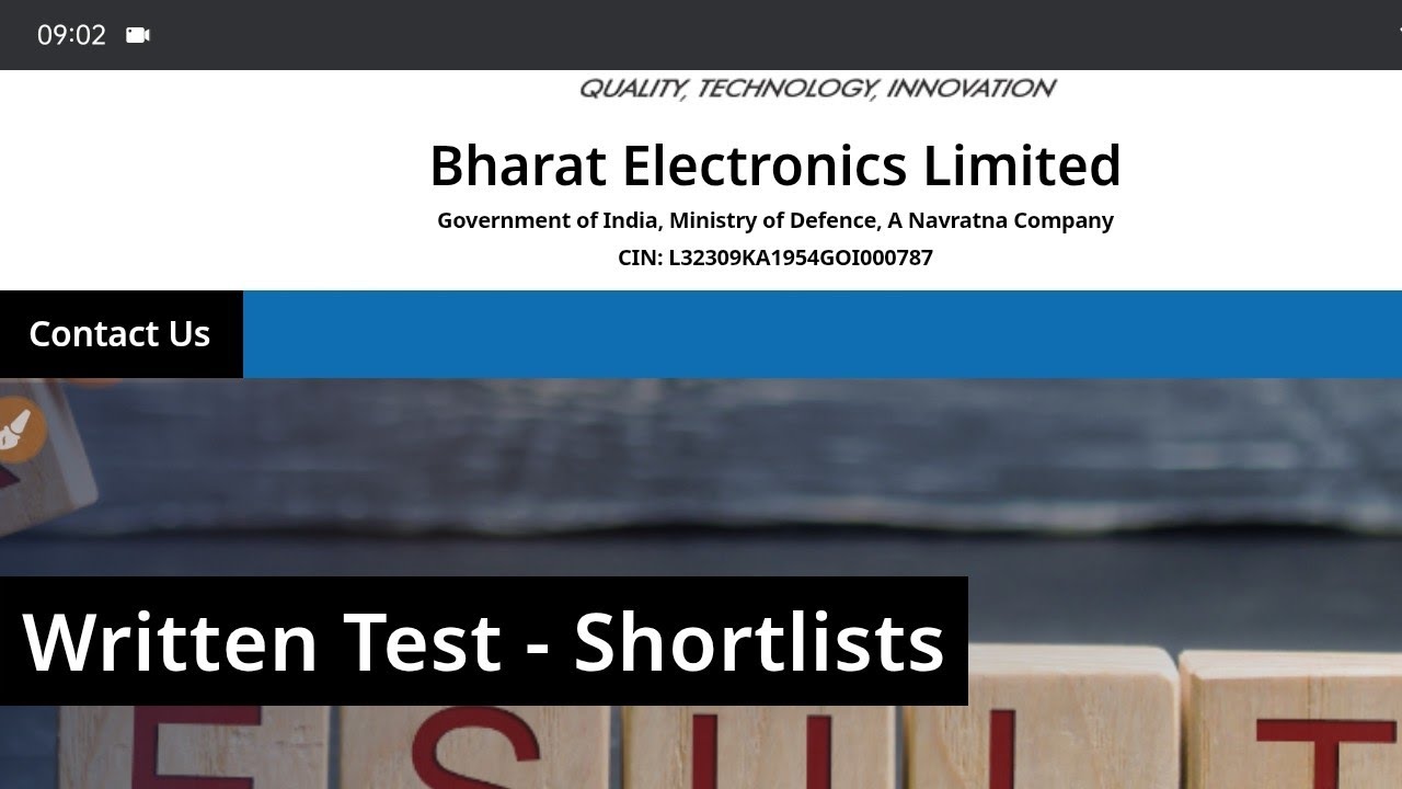 BEL Probationary Engineer Result 2026 Cut Off Marks Merit List, Score Card Download /BEL Result 