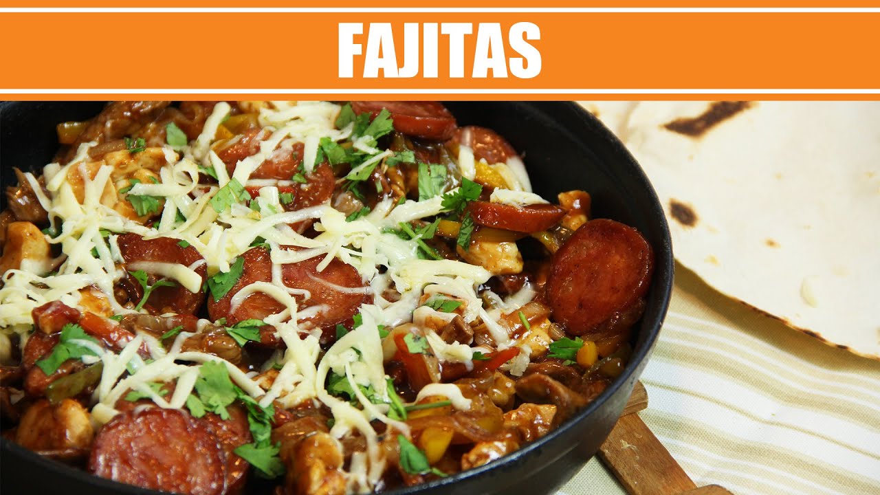 Como fazer Fajitas - Receitas Mexicanas