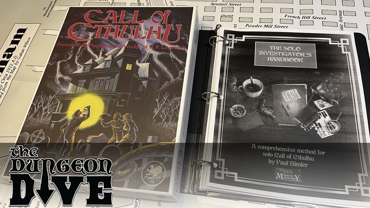 Call of Cthulhu RPG — издание к 40-летнему юбилею и «Руководство одиночного исследователя» (для о...