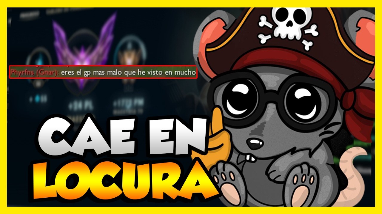 RANKED MASTER 250 PL | EL TOP ENEMIGO SE BURLA LUEGO DE SACAR COUNTER!! | LEAGUE OF LEGENDS.