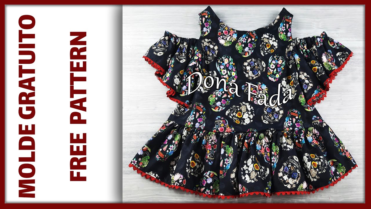 Blusa com Manga Vazada -  8 a 16 anos