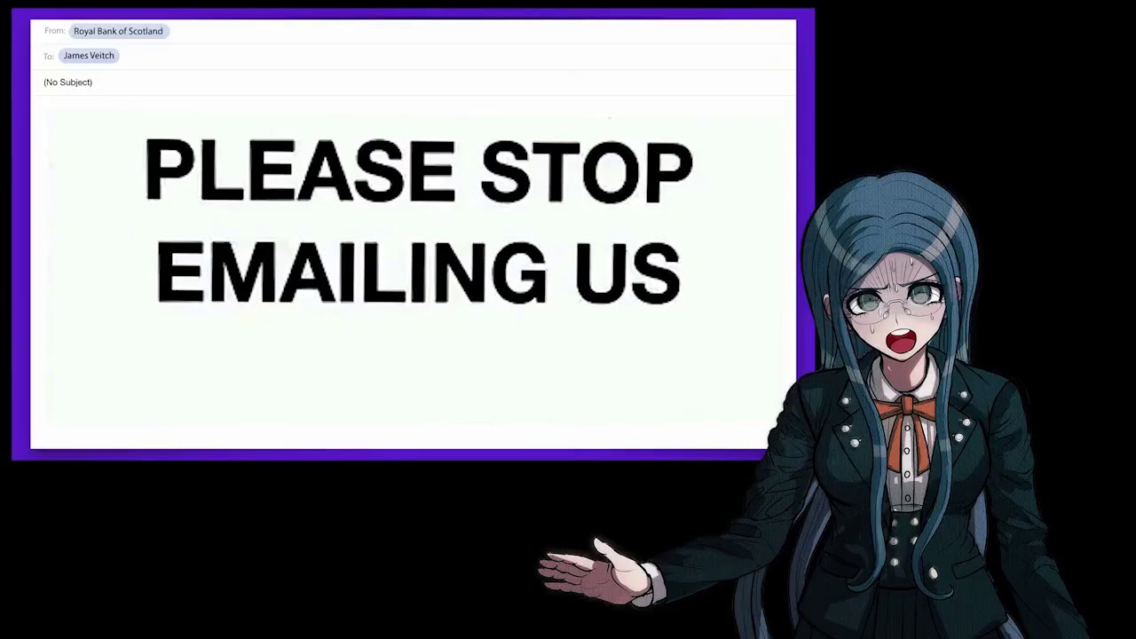Kokichi Replies to Kaito's Spam eMail