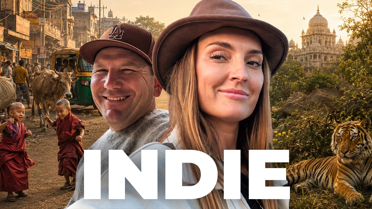 NASZ PIERWSZY RAZ W INDIACH! Lokalne wioski, safari, świątynie | Magda Malaczyńska