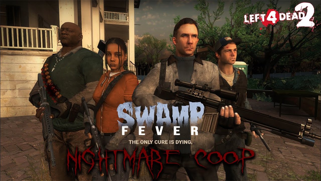 [Left 4 Dead 2] Swamp Fever Co-op (Nightmare Mod) [4k 60FPS]