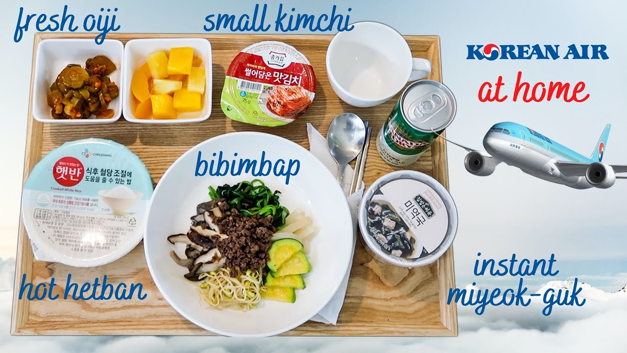 How to: Korean Air's Famous In-Flight Bibimbap!