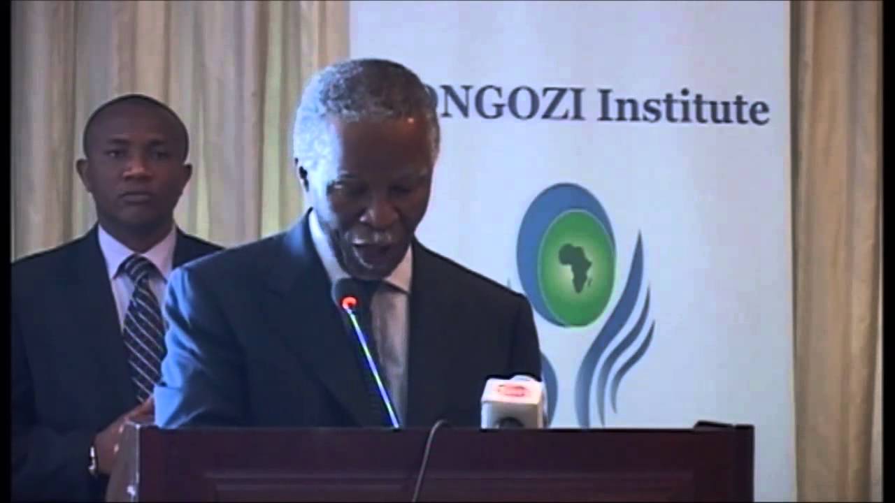 H.E Thabo Mbeki on Strategic Leadership for Africa's Renewal