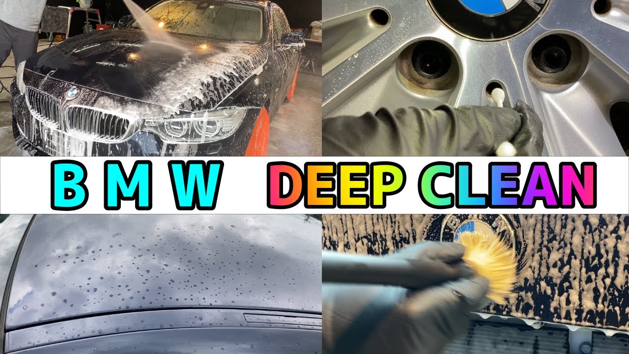 BMW4seriesを徹底洗車します。Satisfying Car Detailing