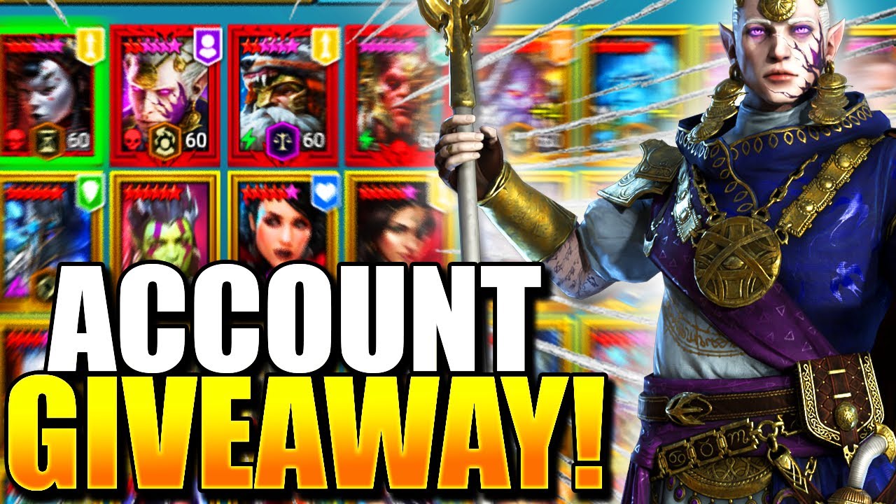 Promo Code and ACCOUNT GIVEAWAY! | Raid: Shadow Legends
