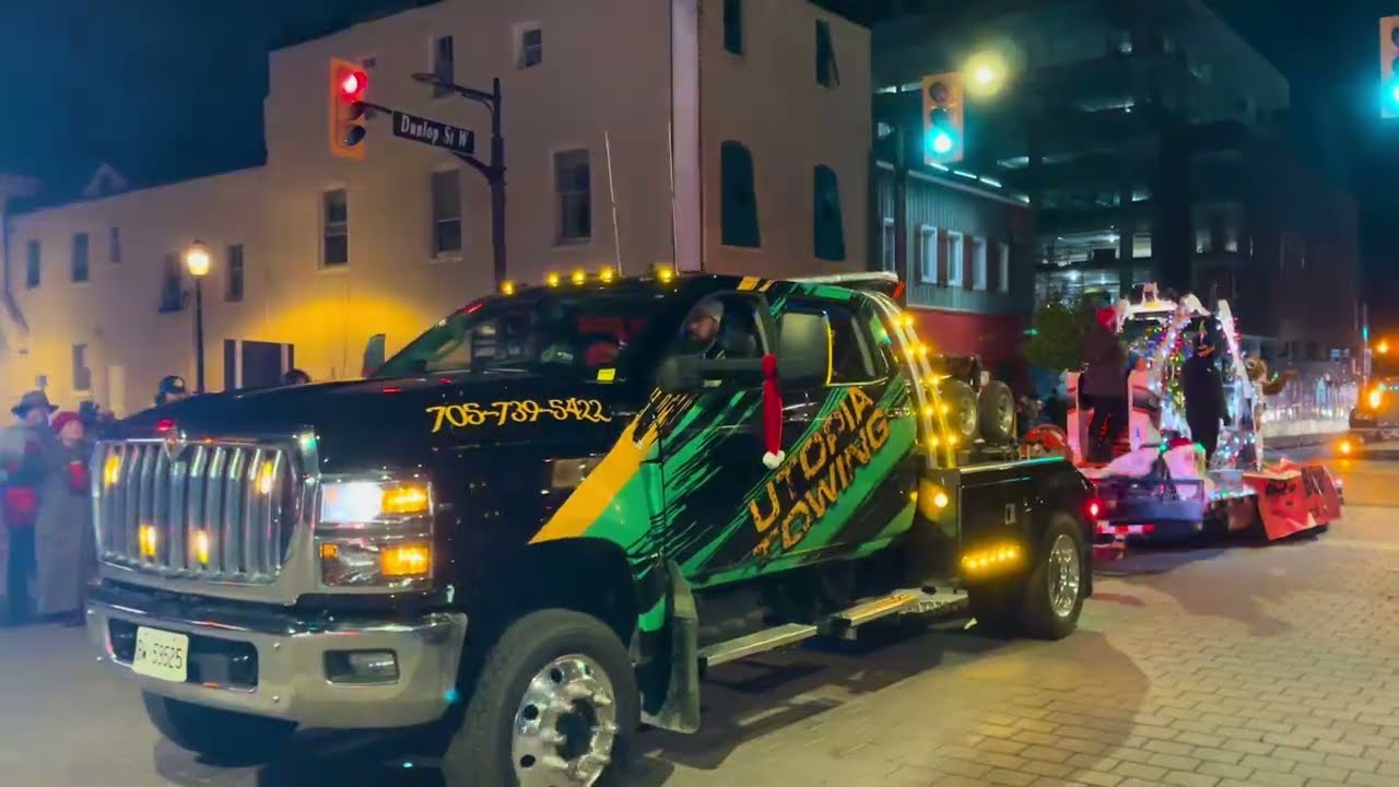 Santa Claus Parade Barrie Ontario Canada