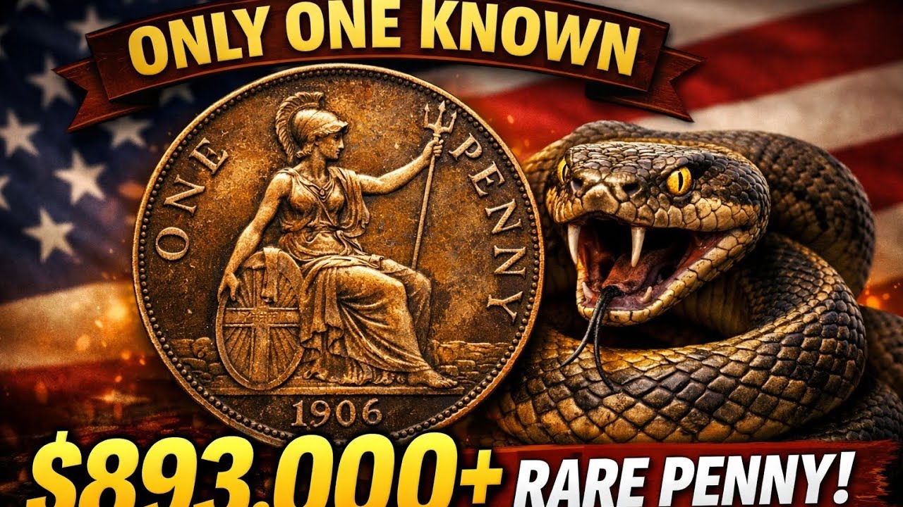 1906 1965 1967 UK One Penny Coins Shocking Value Revealed #valuablecoins 