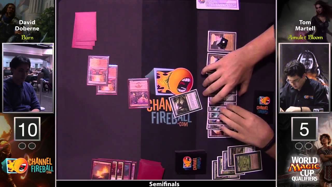 Полуфинал WMCQ: Дэвид Доберн (Burn) против Тома Мартелла (Amulet Bloom)