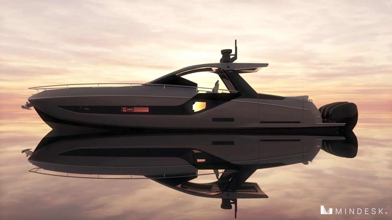 Francesco Struglia - Yacht design with Mindesk for Rhinoceros
