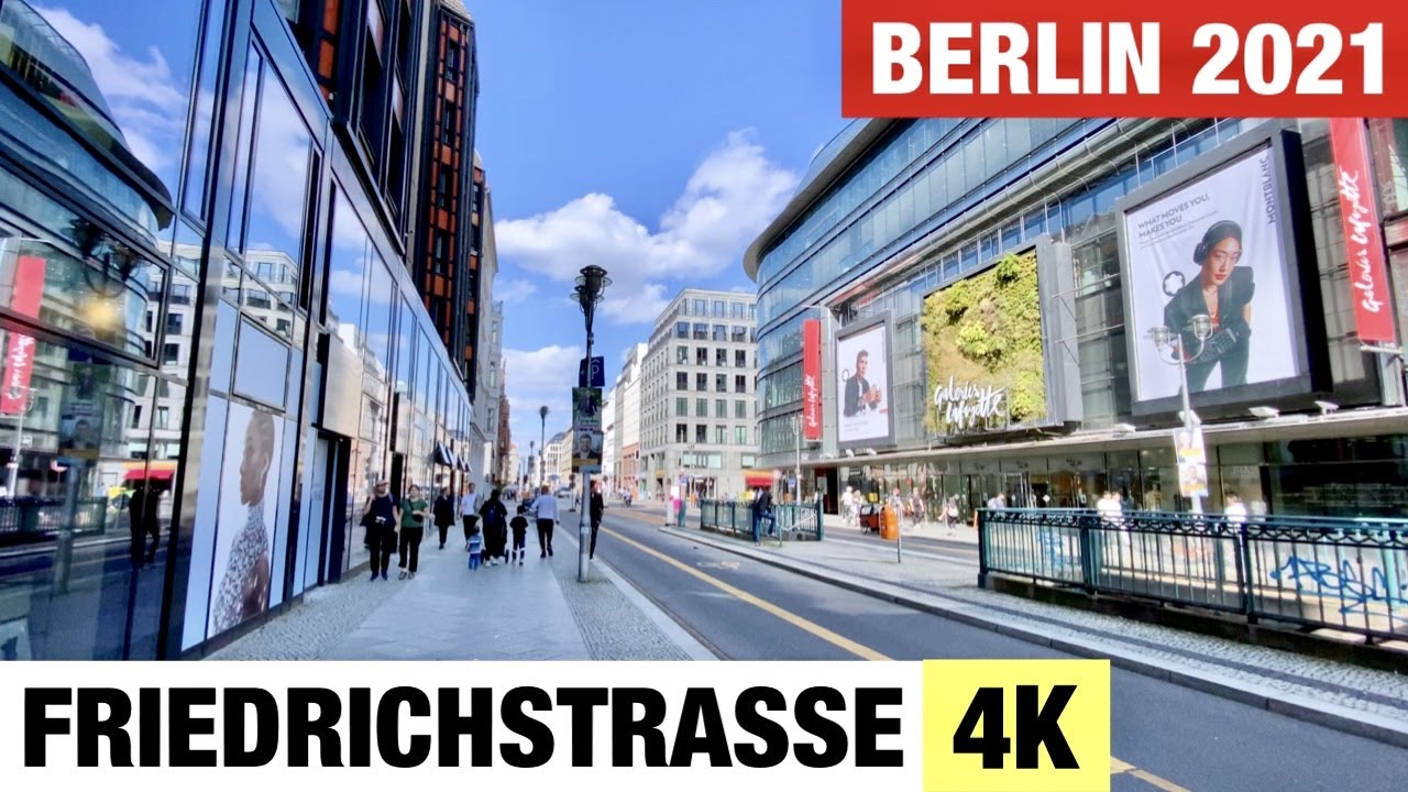 BERLIN, GERMANY 🇩🇪 [4K] Friedrichstrasse Walk
