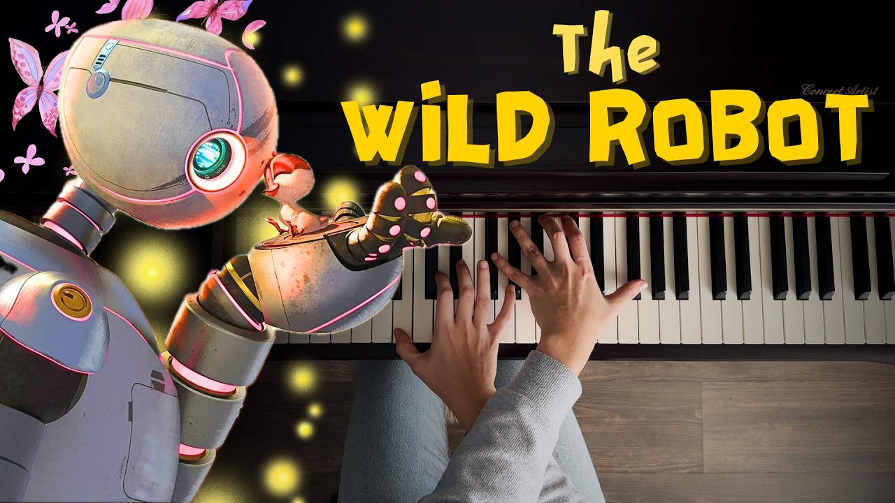 I Could Use a Boost (from The Wild Robot Movie) | Piano Cover + Sheet Music