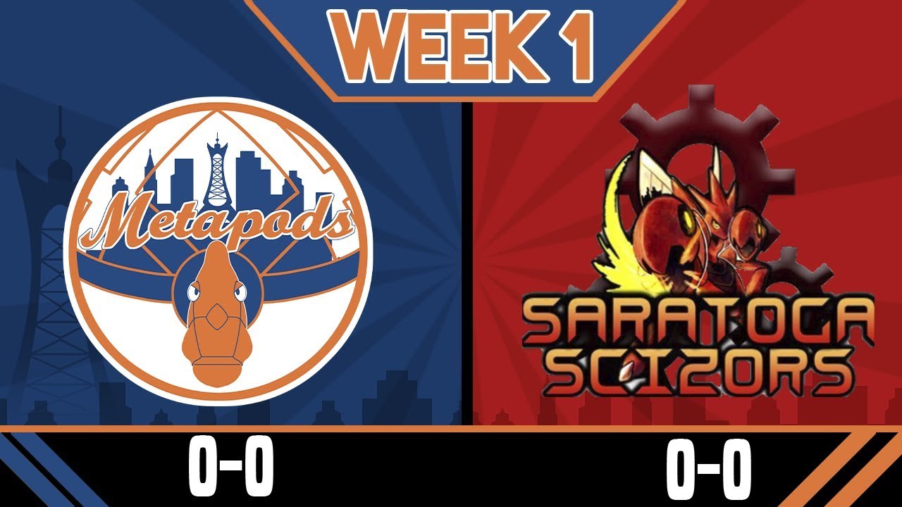 PERISH TRAP AZUMARILL! New York Metapods vs Saratoga Scizors! aDrive Army Battle League W1 S4