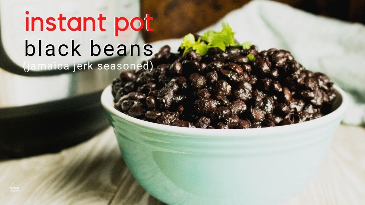 😍 Instant Pot Black Beans / Frijoles Negros