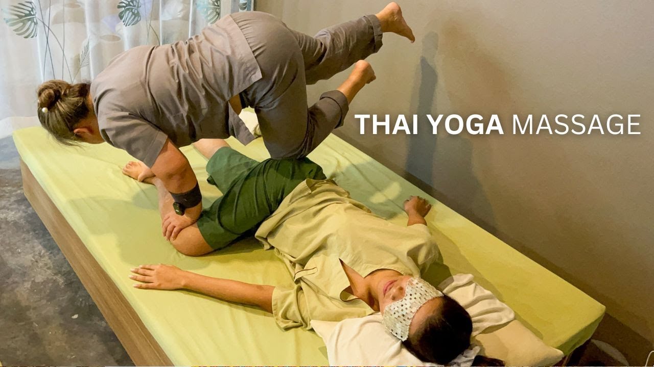 [ASMR] STRONG Ancient Thai Yoga MASSAGE!