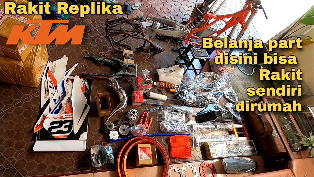 Beli Replika KTM rakit sendiri dirumah ‼️