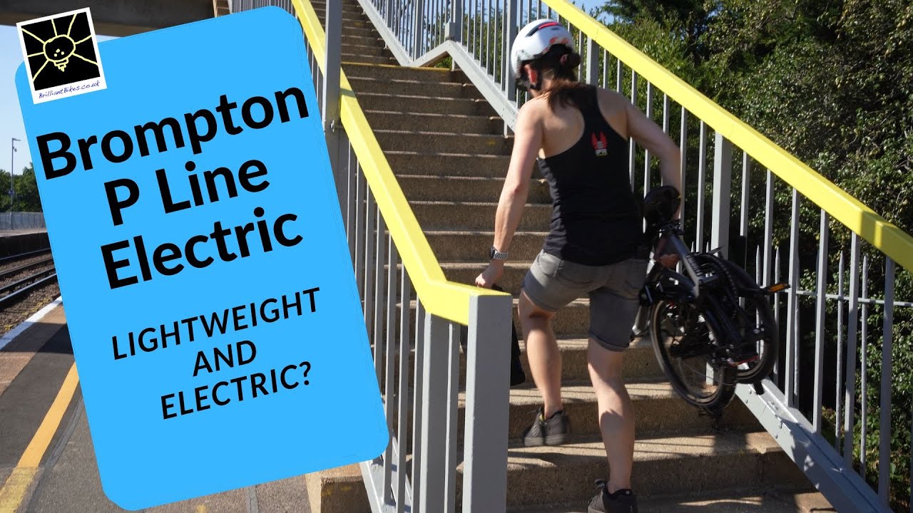 Распаковка и взвешивание Brompton Electric P Line