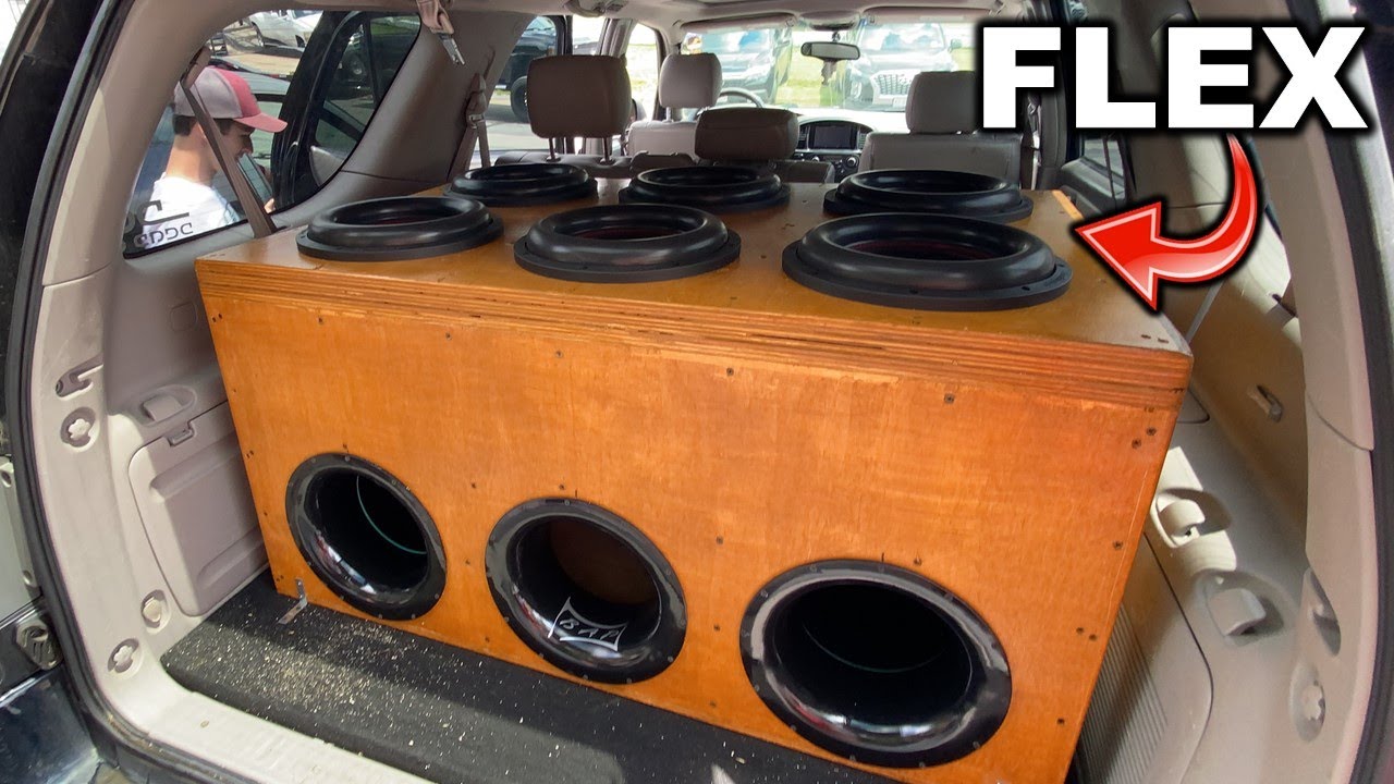 Six 12s Tear Up This Toyota Sequoia!