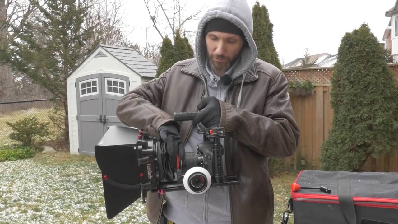 CAMTREE KIT-100 Fort Camera Cage with Camshade Matte Box and X5 Follow Focus