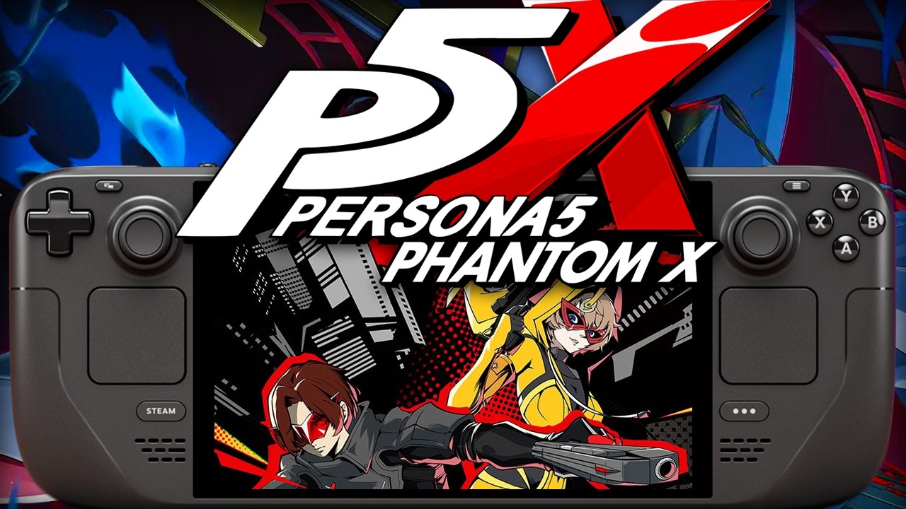 Persona 5 The Phantom X Steam Deck Performance Tested: NEW Free To Play JRPG
