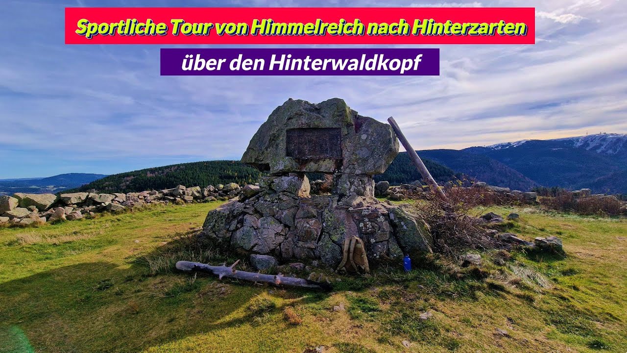 Von Himmelreich über den Hinterwaldkopf nach Hinterzarten...