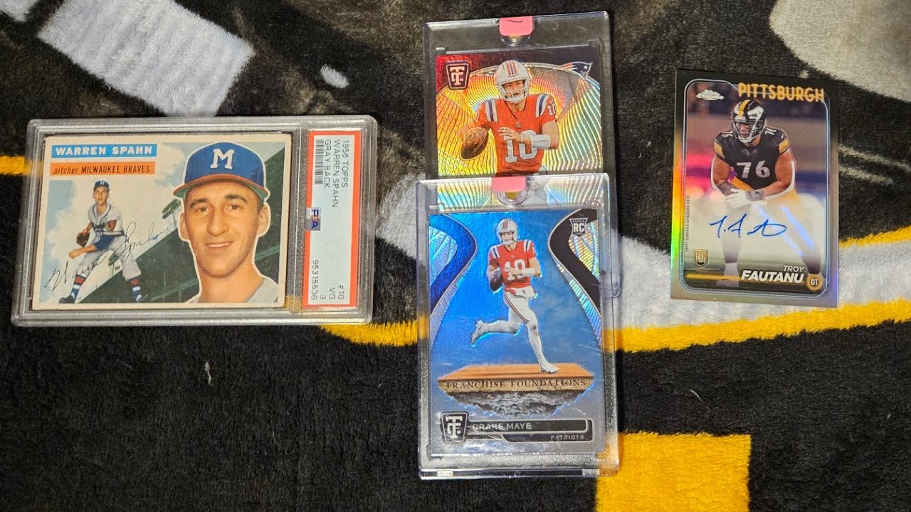 Card show purchases @ Friendswood, TX. Super Bowl LX.