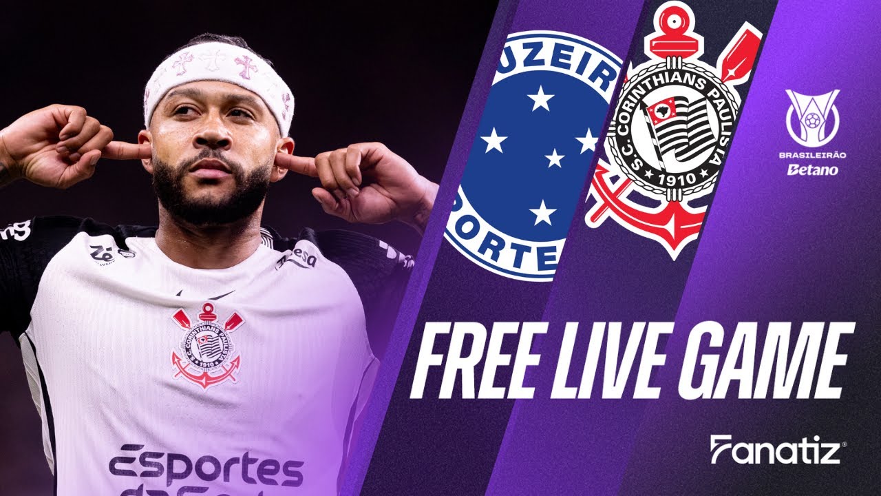 Cruzeiro x Corinthians | AO VIVO E GR&Aacute;TIS COM IMAGENS | Brasileir&atilde;o 2025 📺