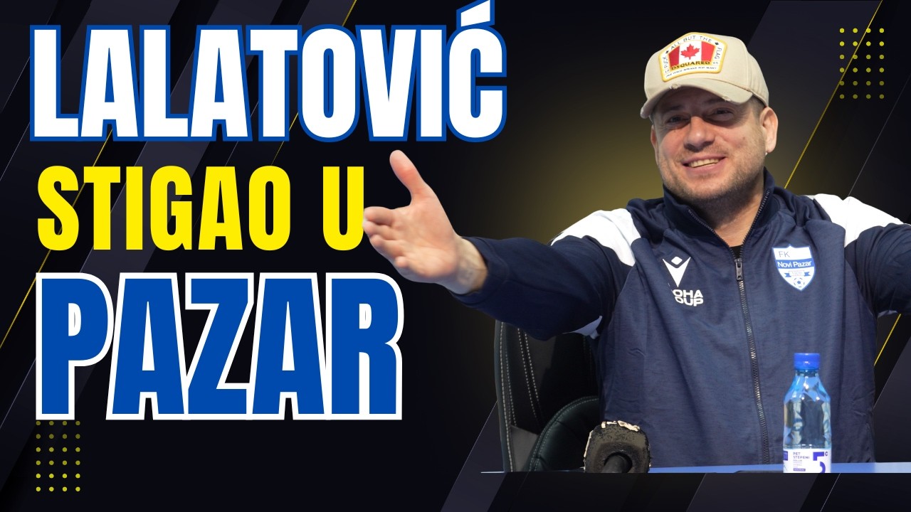Lalatović stigao u Novi Pazar