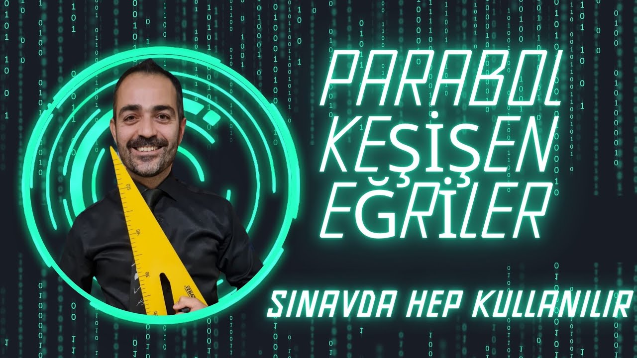 Kesişen eğriler, parabol denklem çözümü bilmelisin. #aytmatematik #parabol