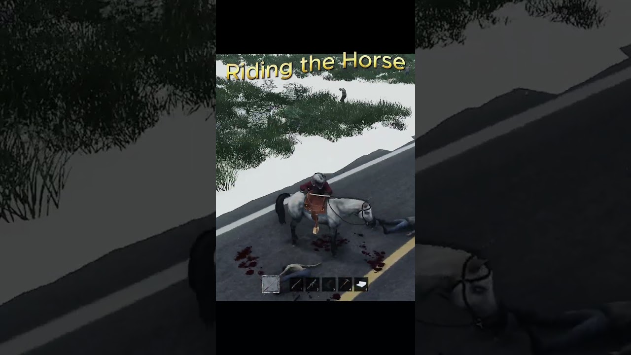 HumanitZ Saddles & Settlements Riding the Horse🐎 #gaming #reels #explore #foryou #horse #world #edit