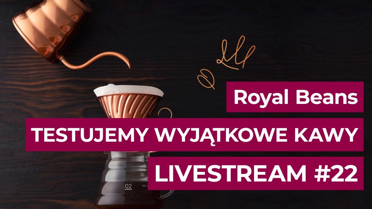 Royal Beans czyli WYJĄTKOWE KAWY w Coffeedesk - Livestream #22
