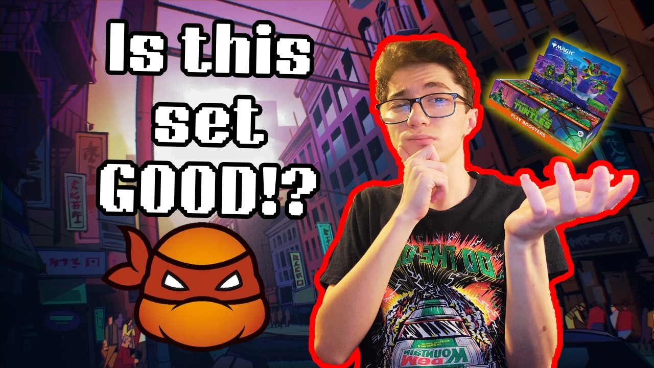 Opening Magic The Gathering: TMNT Booster Box!