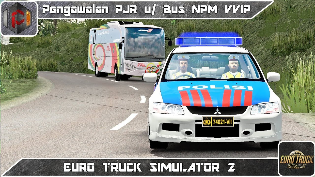 ✅Sigap Polisi Kawal Bus NPM VVIP Panitia Resepsi Kenegaraan menuju Medan