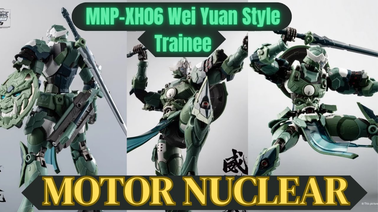 Обзор набора для сборки роботизированной модели Motor Nuclear MNP XH06 Wei Yuan Style Trainee. Ра...