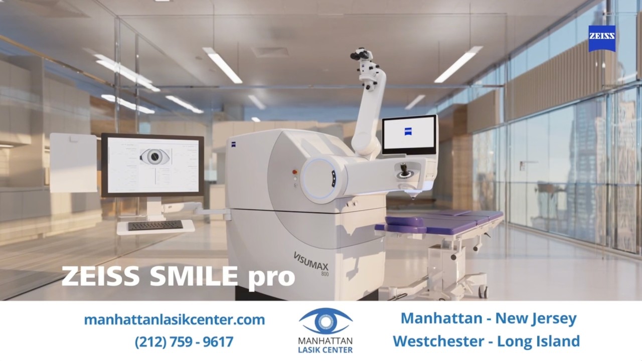 Лазерная коррекция зрения без лоскута: ZEISS SMILE Pro с VisuMax 800