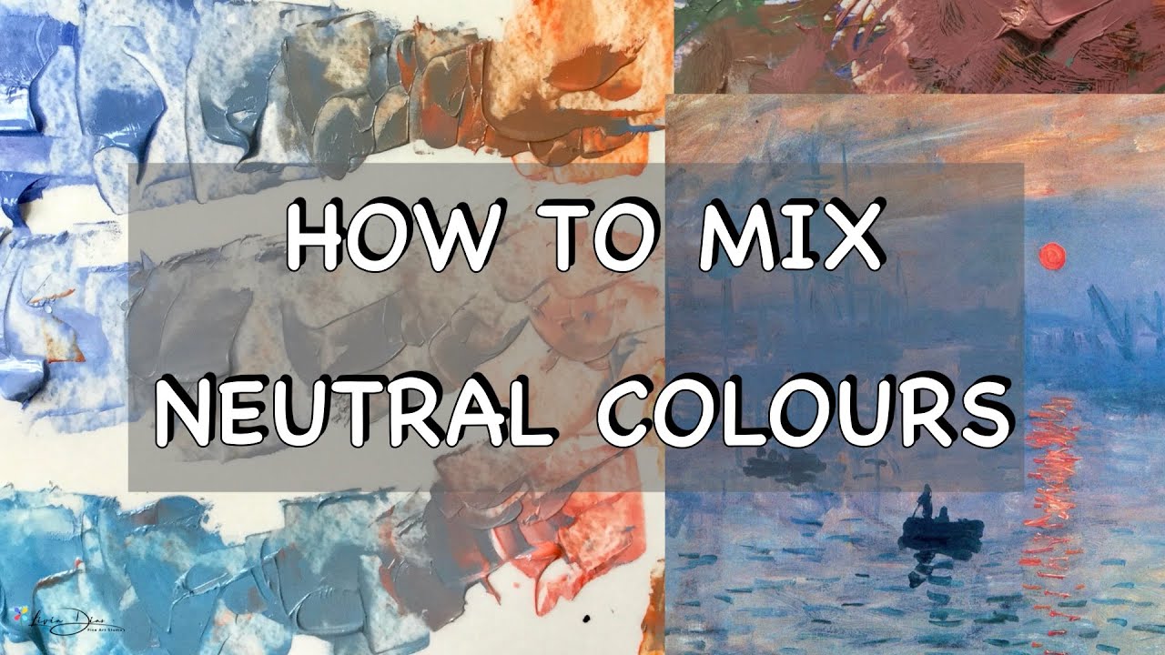 How to Mix Muted Colours-Greys-Easy Simple Ways to Mix Gorgeous Chromatic Greys