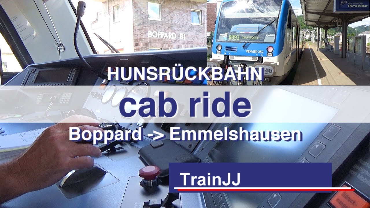 Drivers Eye View Germany | Führerstandsmitfahrt Boppard - Emmelshausen | Hunsrückbahn | Cab Ride