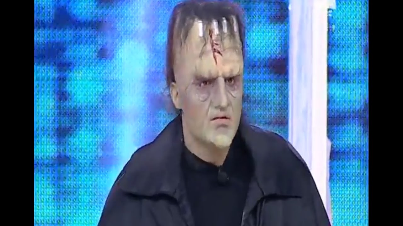 Pepe se transformă în Franchestein, la proba măștilor